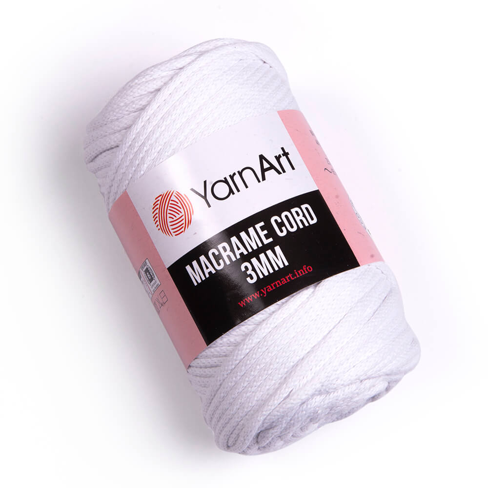 MACRAME CORD 3mm YARN ART Χρυσοχέρες